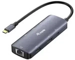 Equip USB-C 7-in-1 MST Multifunktionsadapter, Dual-HDMI 4K 30Hz,...