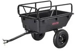 VEVOR Schwerlast-ATV-Anh&auml;nger Stahl-Kippwagen, 340 kg 0,43 Kubikmeter,