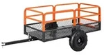 VEVOR Schwerlast-ATV-Anh&auml;nger Stahl-Kippwagen, 340 kg 0,43 Kubikmeter,