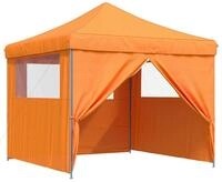 vidaXL Party-Zelt 292 x 292 x 315 cm Orange Oxford-Stoff