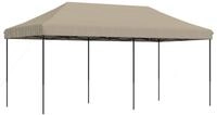 vidaXL Partyzelt 292 x 580 x 315 cm Taupe Oxford-Stoff