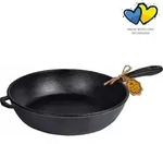 MAYSTERNYA Saut&eacute;pfanne aus Gusseisen 28 cm &ndash; Bratpfanne & Bratpfanne &ndash;