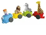 PLAYMOBIL Junior: Animal Train Figur Kinder One Size