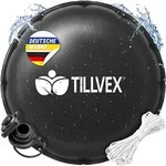 tillvex&reg; Poolkissen Winter XXL &Oslash; 3 m Rund mit 12m Seil & Reparaturkit |...