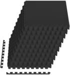 vidaXL Pool Bodenschutzmatte 50 stk. Schwarz 18 m2 EVA-Schaum