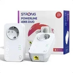 Strong Powerline 600S Duo, 600 Mbit/s, Typ C, Gigabit Ethernet, HomePlug AV, Wei&szlig;,
