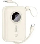 Dudao K14 Powerbank 10000 mAh mit USB-C und integriertem Kabel kompatibel mit...