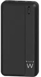 Ewent EW1163, 20000 mAh, Lithium Polymer (LiPo), Schwarz - Schwarz