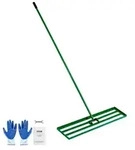 VEVOR Rasenebene-Rake, 30"x10" Rasenwerkzeug, Schwerlast-Rasenebner mit 78"
