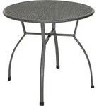 Tisch Toulouse rund 80cm - Grau