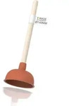 Kirchhoff Profi-P&ouml;mpel &Oslash; 140 mm, Saugglocke f&uuml;r verstopfte Toilette oder Abfluss,