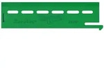 UNGER Kunststoffklingen f&uuml;r Glasschaber.Gr&ouml;&szlig;e:10 cm f&uuml;r ErgoTec (gr&uuml;n)