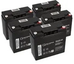 60V 23Ah Akku-Satz f&uuml;r Nova Motors Elektromobile &ndash; 5x Q-Batteries 12LCP-23