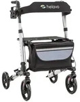 Helavo Leichtgewicht Rollator aus Aluminium faltbar mit Sitz f&uuml;r Senioren,...