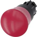 Siemens NOT-HALT-PILZDRUCKTASTER, 40MM, ROT, Kunststoff, IP67, IP69K, Schwarz, Rot,