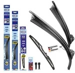 alca&reg; Scheibenwischer Komplettset f&uuml;r ALFA ROMEO MITO 09.2008 - 10.2018,...