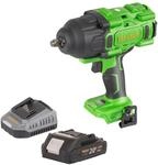 Procraft PWA80bb Akku Schlagschrauber 20 V 1600 Nm 1/2" Brushless + 1x Akku 2,0...