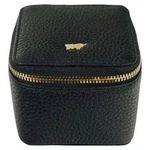 Etui Schmucketui M schwarz Damen - Leder - Schwarz