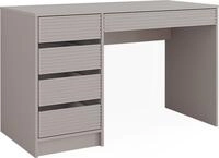 Schreibtisch Vicco Sherry Cashmere 55 x 120 cm mit Schubladen, Model 57922 -...