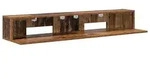 vidaXL Studiotisch Altholz 110 x 36 x 19,5 cm Holzwerkstoff - Braun