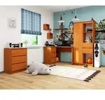 Schreibtisch mit Stauraum | B&uuml;rotisch | 3 Schubladen & Regalablage