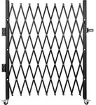 VEVOR Einzelnes faltbares Sicherheitstor, 198 cm H x 229 cm B Faltbare T&uuml;r,