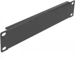 DeLOCK 10&prime;&prime; Netzwerkschrank Blindabdeckung 1 HE schwarz, Blindverschlussplatte,
