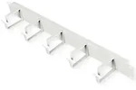 ROLINE 19-Zoll Rangierpanel 1 HE, 40x60mm grau