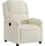 vidaXL Relaxsessel Creme Samt - Creme