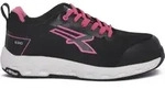 Damen Halbschuhe Serie Maya RE20046 - Wei&szlig;/Schwarz/Rosa - 41