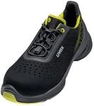 uvex Halbschuhe 1 G2 S1 schwarz gelb Weite 12 Gr. 48 - Schwarz - 48