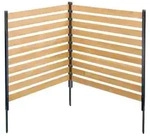VEVOR Holz Sichtschutzzaun, 36" B x 36" L, 3-Panel Lattenzaun f&uuml;r Klimaanlagen,