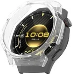 Kunststoff Schutzh&uuml;lle f&uuml;r Huawei Watch GT 6 Pro Half Coverage Transparent -