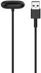 Ladekabel f&uuml;r Google Fitbit Air USB A magnetisch mit Ladebase 1 Meter Schwarz -