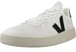 Veja V10 Prime Leather In White Black For Men &ndash; 6 UK - 40 EU - 7 US / White...
