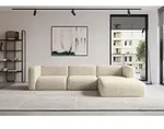 ALTDECOR Ecksofa - MIRA-L2 - 318x179x89 - Creme - Corner Sofa Eckcouch Couch L-Form,