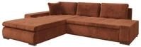MIRJAN24 Ecksofa Orkan, Elegante Polsterecke, Schlaffunktion und Bettkasten,...