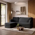 Masseno Ecksofa SABI mit Metallgestell, Modulares Schlafsofa aus Schaumstoff,