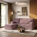 Masseno Ecksofa NOTIA mit Schlaffunktion, Modulares Schlafsofa aus Schaumstoff,