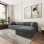 Masseno Ecksofa ETERA mit Schlaffunktion, Modulares Schlafsofa aus Schaumstoff,
