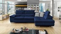 MIRJAN24 Ecksofa Cotere, Eckcouch, Schlaffunktion und Bettkasten, Wohnlandschaft