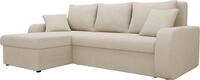MIRJAN24 Ecksofa Kris Lux, Stilvoll Eckcouch mit Bettkasten und Schlaffunktion,