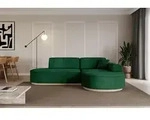 ALTDECOR Ecksofa in L-Form MARI-L1-v1 - 243x171x83 cm Gr&uuml;n - Corner Sofa Bett