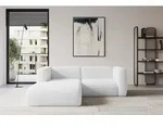 ALTDECOR Ecksofa - MIRA-L1 - 227x179x89 - Wei&szlig; - Corner Sofa Eckcouch Couch L-Form,