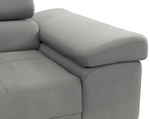 MIRJAN24 Schlafsofa Torezio 3 Bis, Couch mit Einstellbare Kopfst&uuml;tzen, 3-Sitzer mit