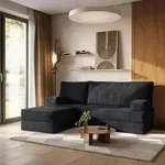Masseno Ecksofa NOTIA mit Schlaffunktion, Modulares Schlafsofa aus Schaumstoff,