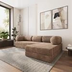 Masseno Ecksofa ETERA mit Schlaffunktion, Modulares Schlafsofa aus Schaumstoff,