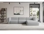 ALTDECOR Ecksofa - MIRA-L2 - 318x179x89 - Hellgrau - Corner Sofa Eckcouch Couch