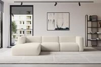 ALTDECOR Ecksofa - MIRA-L2 - 318x179x89 - Beige - Corner Sofa Eckcouch Couch L-Form,
