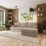 Masseno Ecksofa ANKO mit Schlaffunktion, Modulares Schlafsofa aus Schaumstoff,